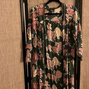 Floral cover up